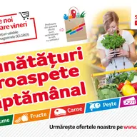 Legume, fructe, carne, delicatese si peste la oferta