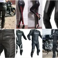 Pantalonii si costumul de piele pentru motociclism