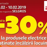 Reduceri la produse electrice destinate incalzirii locuintei