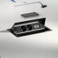 Priza Coni Bachmann Incastrabila, 3xschuko