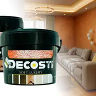 Transformă livingul într-o capodoperă cu vopsele decorative de pe Decosti.ro! Află ce opțiuni au