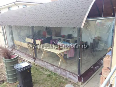 Inchideri terasa si foisoare cu folie transparenta pentru clientii din Cluj