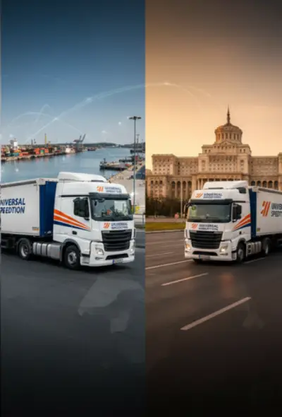 Transport intern și internațional de utilaje si mărfuri