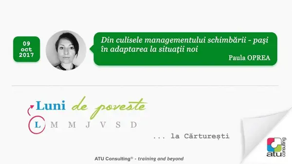 Din culisele managementului schimbării