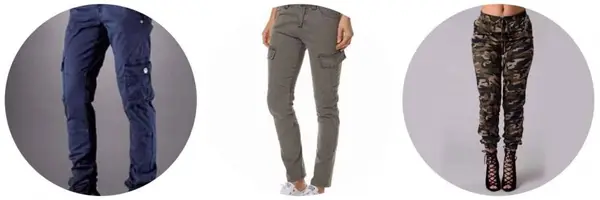 Pantaloni cargo pentru femei