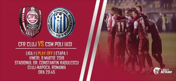 CFR Cluj 1907 - CSM Politehnica Iasi