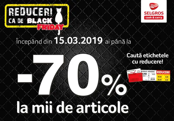 Black Friday la Selgros Cluj