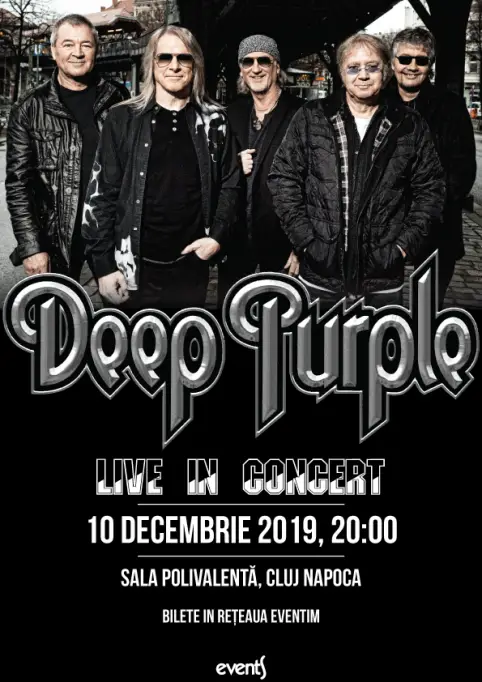 Concert Deep Purple la Cluj