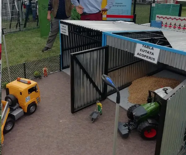 Materie prima pentru hale metalice agricultura