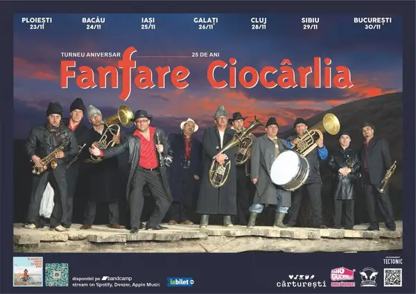 Turneu aniversar Fanfare Ciocarlia - ANULAT