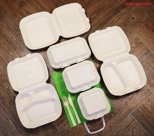 Din oferta Snick Ambalaje - caserole biodegradabile de unică folosință și multe alte consumabile