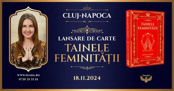 Lansarea cartii Tainele Feminitatii