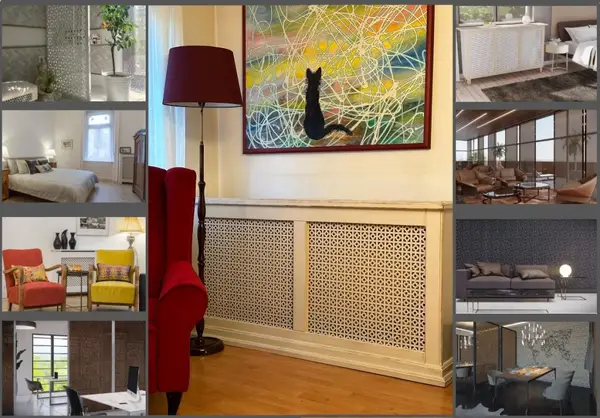 Panouri HDF perforat pentru măști de calorifer