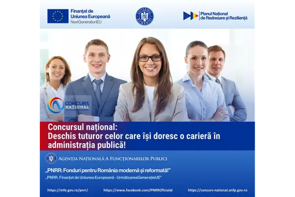 Începe un drum nou în cariera ta. Te-ai gândit să aplici la Concursul Național desfășurat de ANFP?