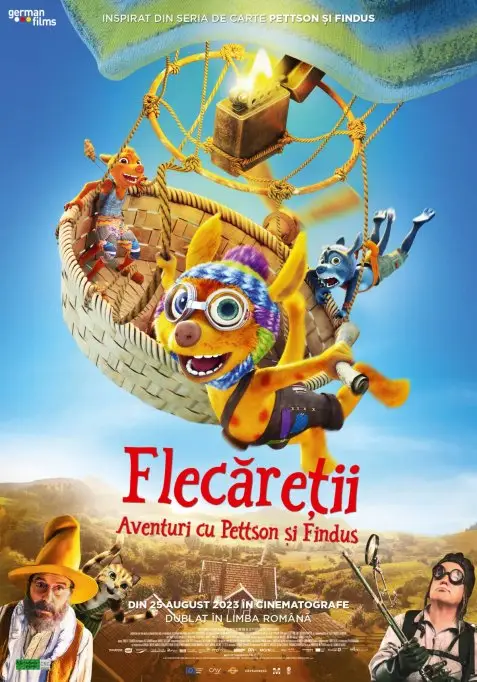 FILM & ATELIER: Flecăreții – Aventuri cu Pettson și Findus
