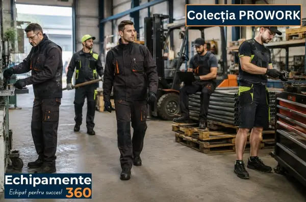 Echipamentele de protectie din colectia PROWORK, cu 50% doar pe Echipamente360.ro