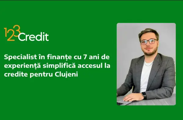 Specialist în finanțe cu 7 ani de experiență simplifică accesul la credite pentru Clujeni