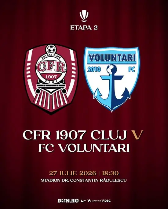 CFR 1907 Cluj - FC Voluntari