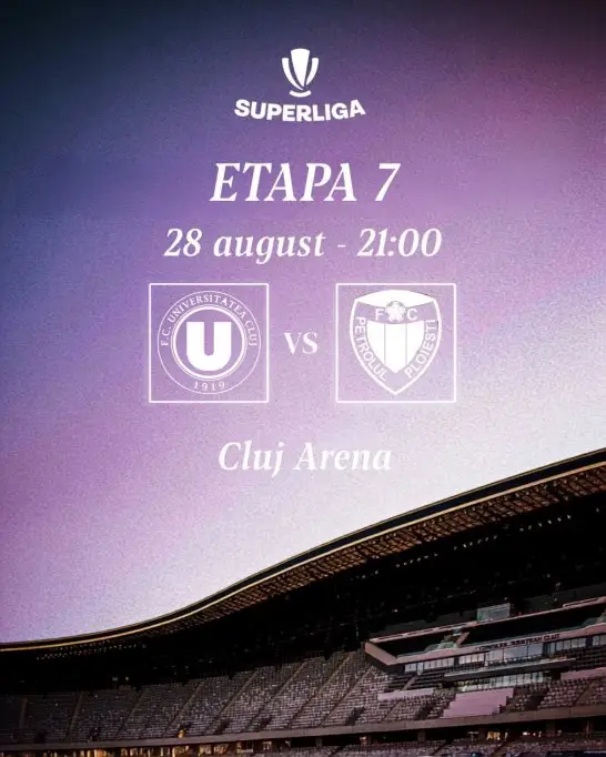 FC Universitatea Cluj - FC Petrolul Ploiești