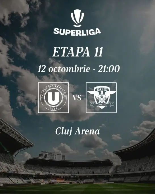 FC Universitatea Cluj - FC Rapid 1923