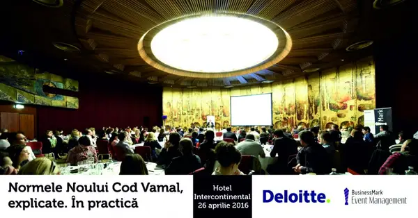 Seminarul "Normele Noului Cod Vamal, explicate. In practica"