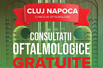 Consultatii oftalmologice gratuite in Cluj