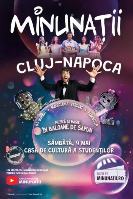 Muzică și magie în baloane de săpun